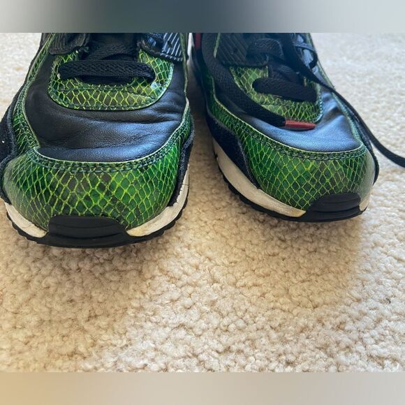 Nike Air Max 90 Green Python men's size 7.5 - Picture 8 of 8